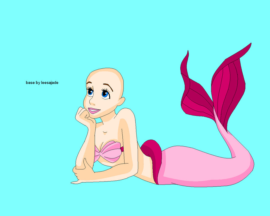 Little Mermaid Base By Leesajade On Deviantart