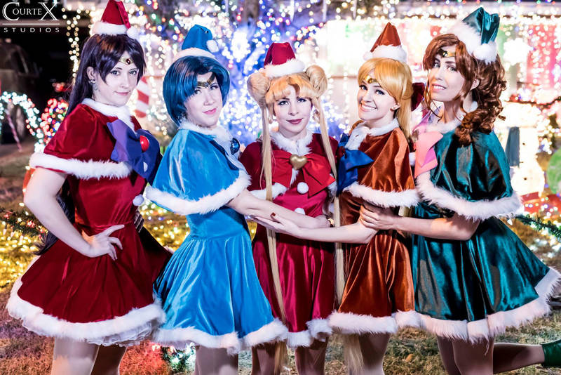 Sailor Moon Christmas Cosplay! : Tis the Season by Khainsaw