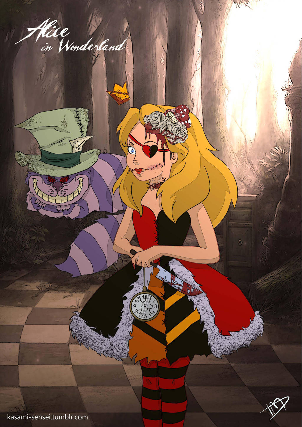 Twisted Alice by Kasami-Sensei