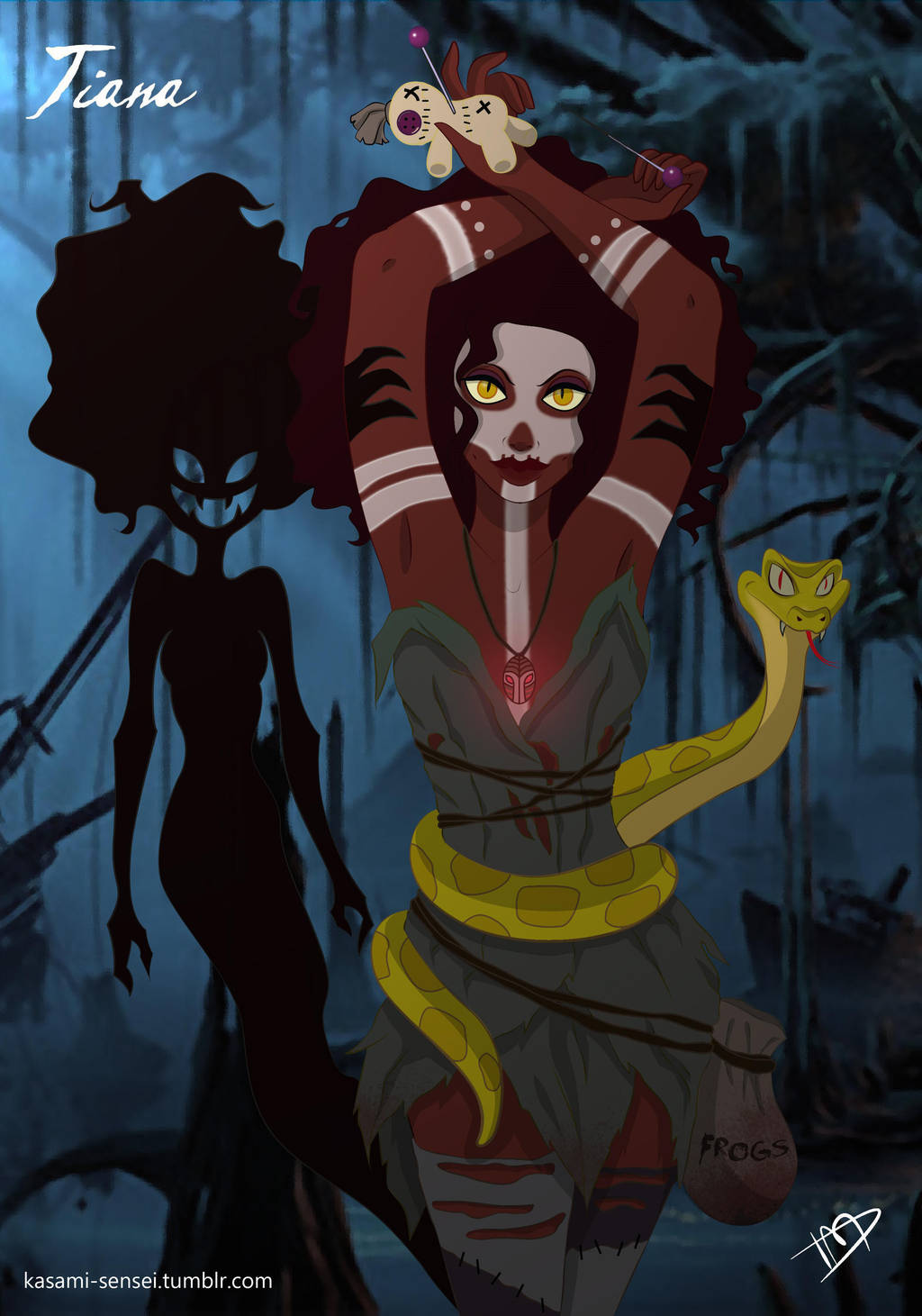 Twisted Tiana by Kasami-Sensei