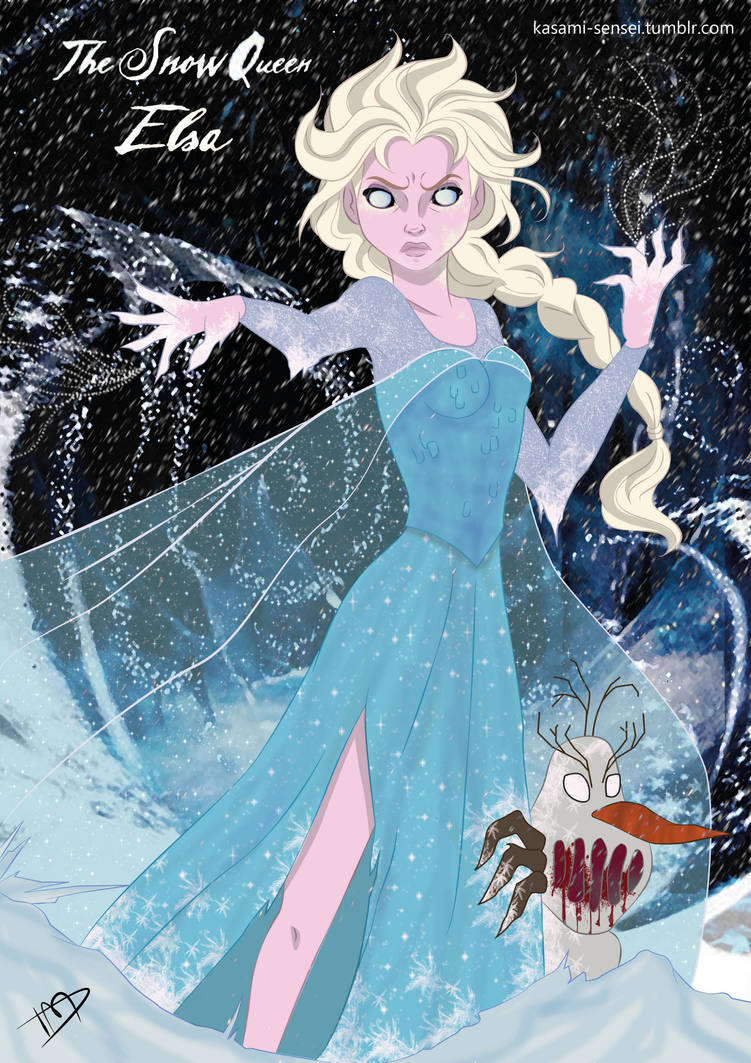 Twisted Elsa by Kasami-Sensei