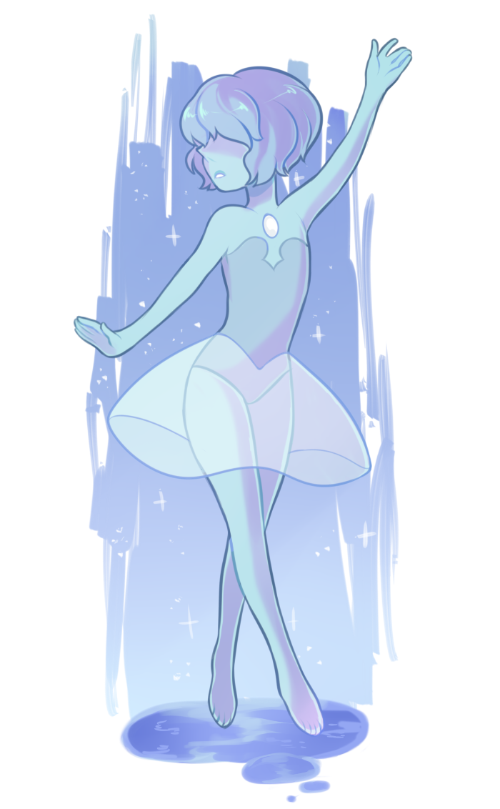 drawn in a stream i really love her my fav pearl