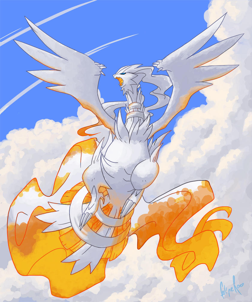 RESHIRAM by FelipeJiRo on DeviantArt