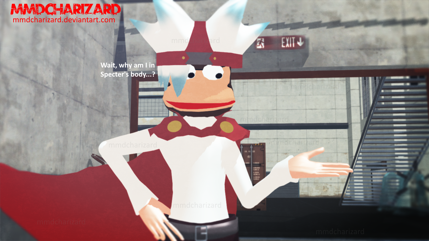 MMD Ape Escape - Pipo-Specter? by MMDCharizard on DeviantArt