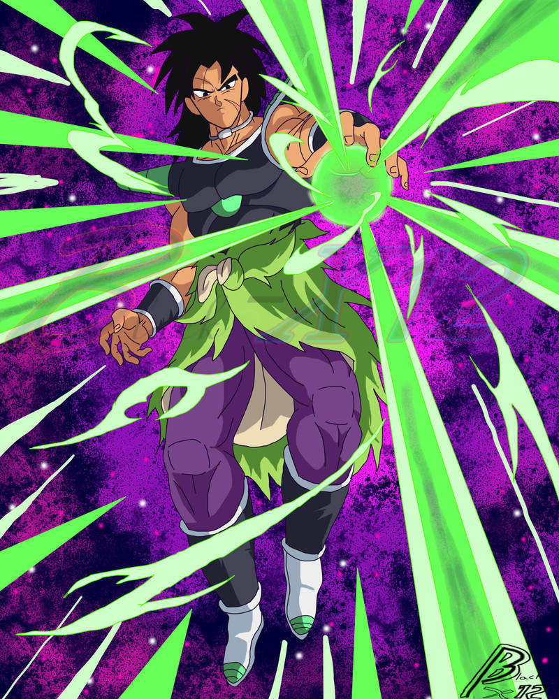 Broly (super)(dokkan style) by Black-X12 on DeviantArt