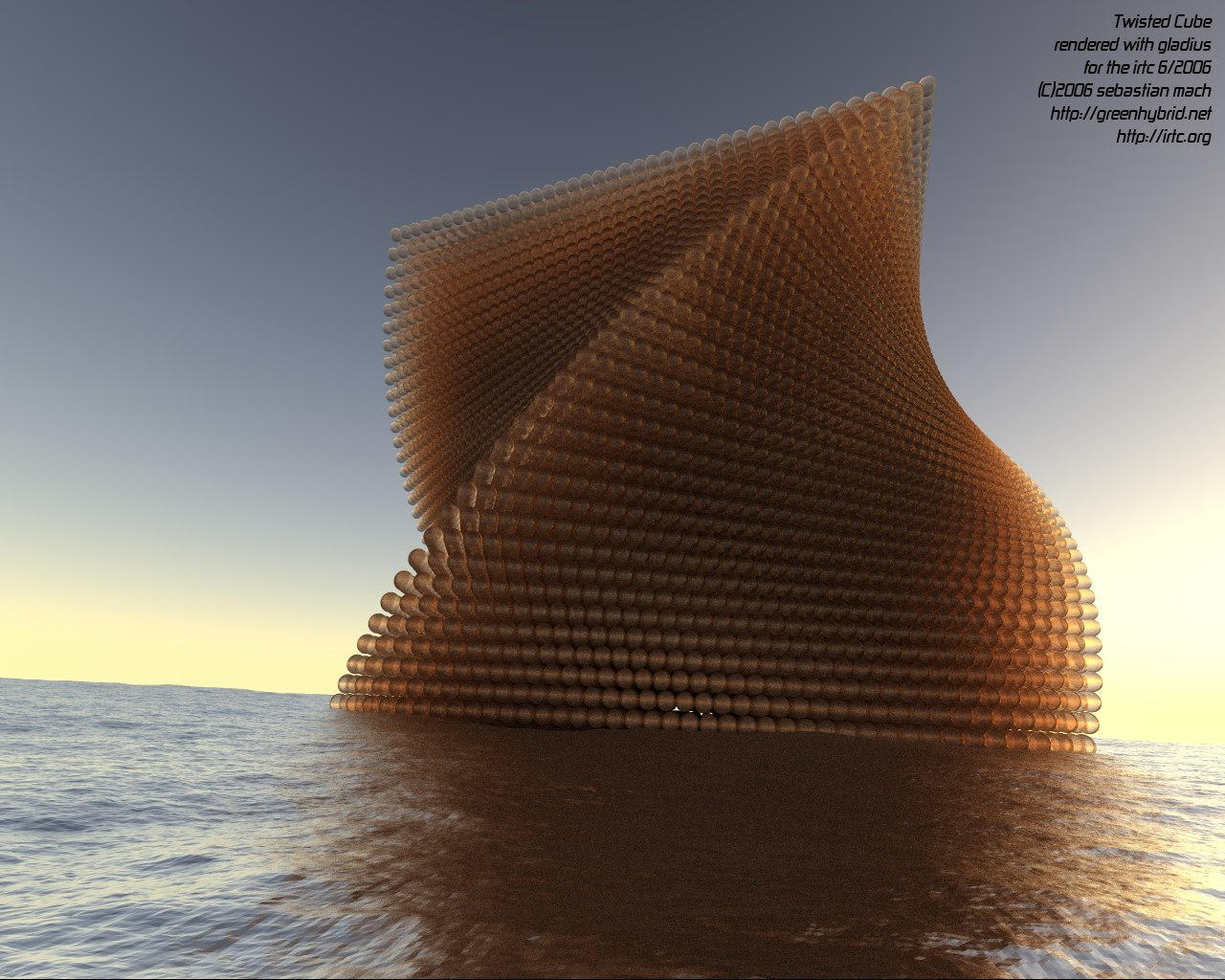Twisted Cube by greenhybrid