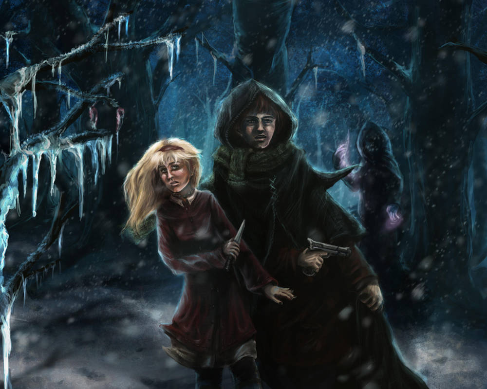 Gabriel and Falahil by calthyechild