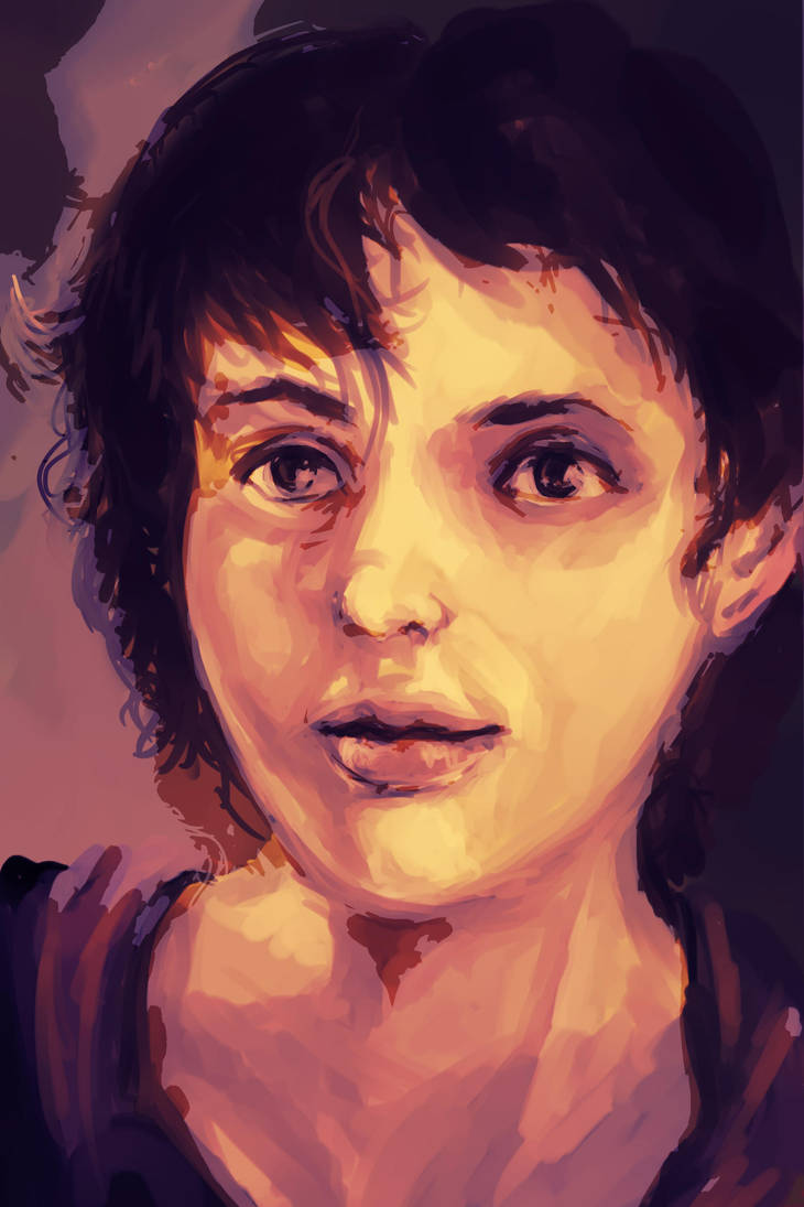 self portrait in pink by calthyechild
