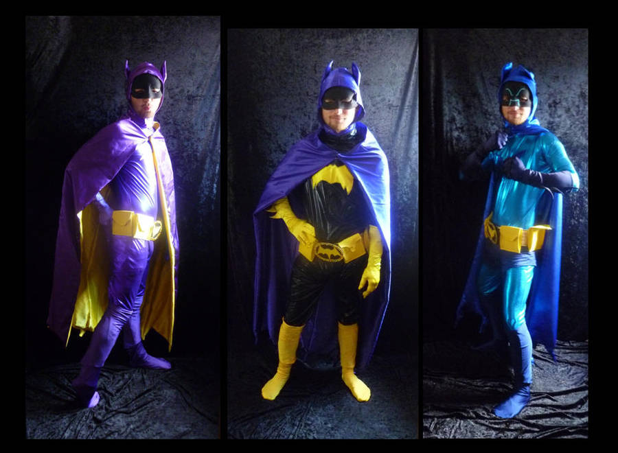 2 Batgirls + 1 Batman Finished by Linksliltri4ce