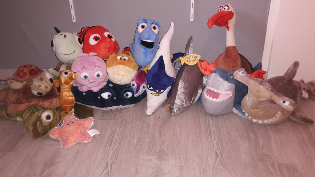 Finding Nemo Plush set of 2013 and some from 2003 by 101sanneferdi on