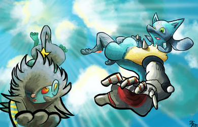 The Curious and the Shiny by NebulaDreams