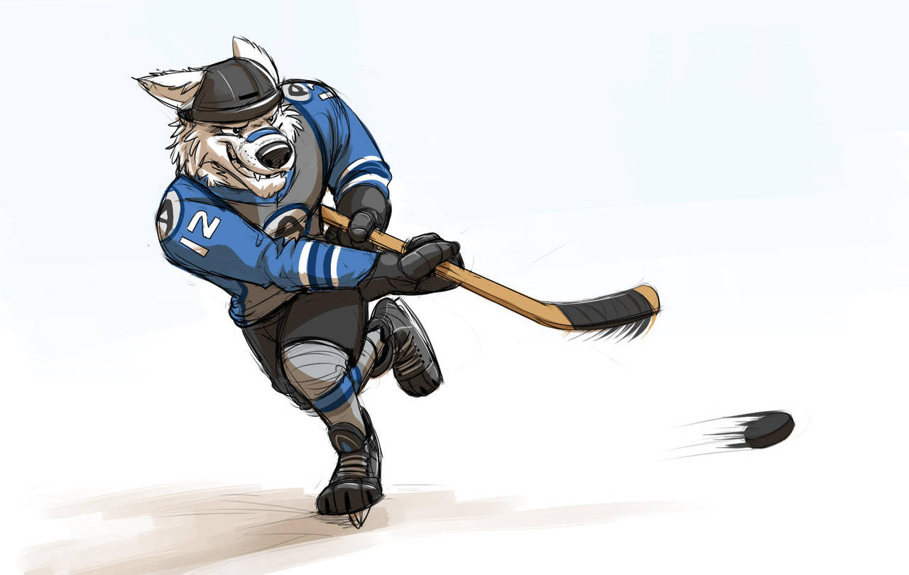Tundratown Hockey Player (Zootopia) by Temiree
