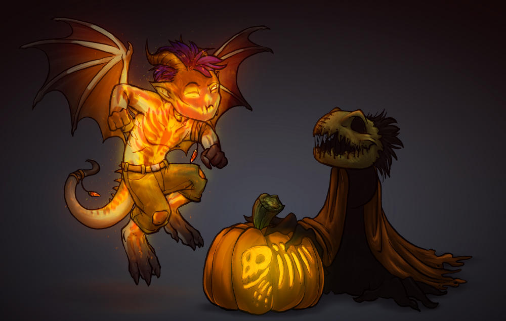 Happy Halloween everyone~! by 13blackdragons