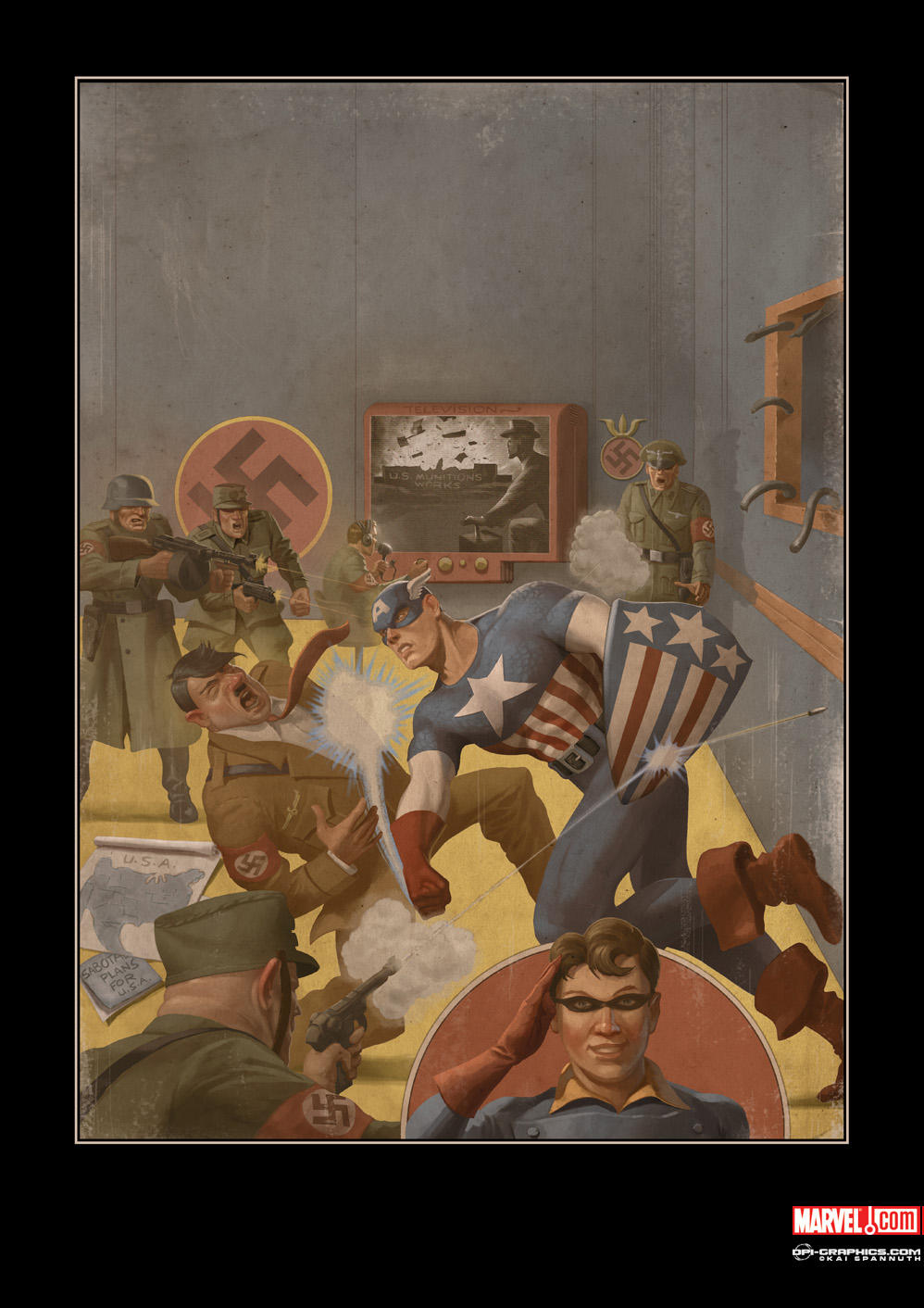 Captain America Comics 1 by Kai-S