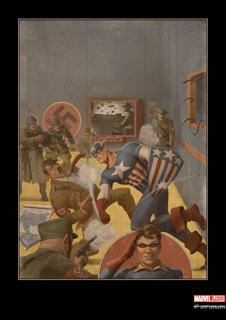Captain America Comics 1 by Kai-S