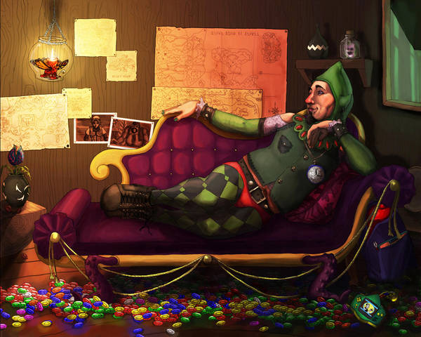 Tingle Gets A Faerie by MeteoDesigns