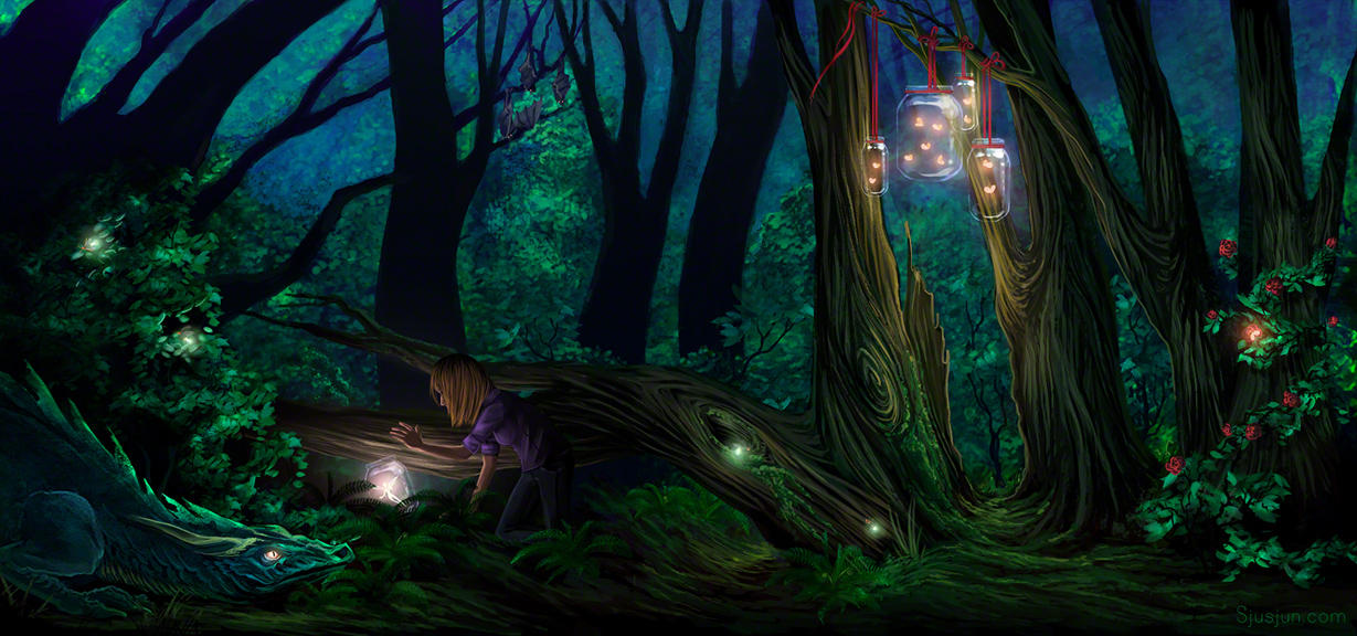 Enchanted Forest by Sjusjun