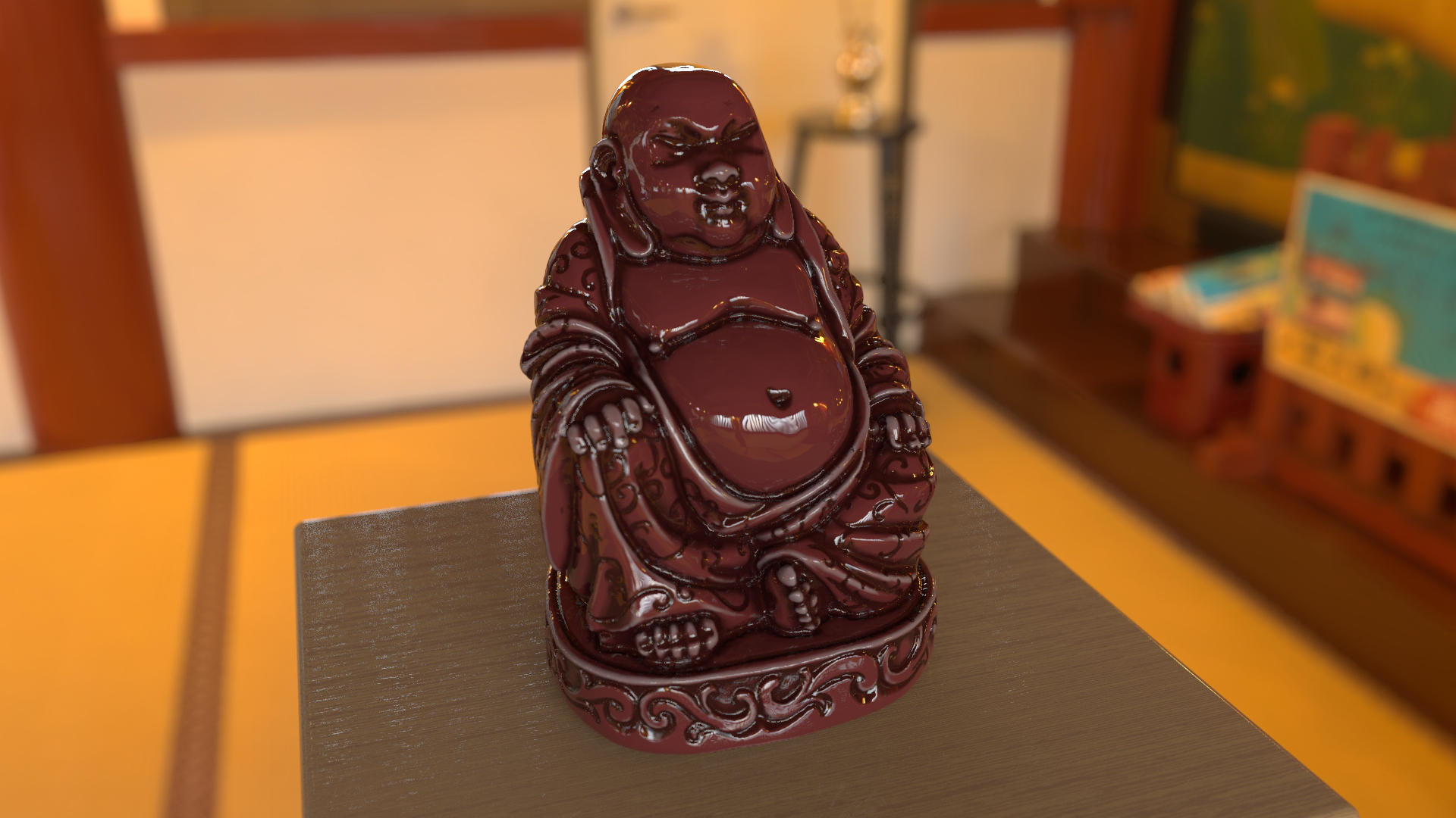 Smilin' Buddha by BarberofCivil