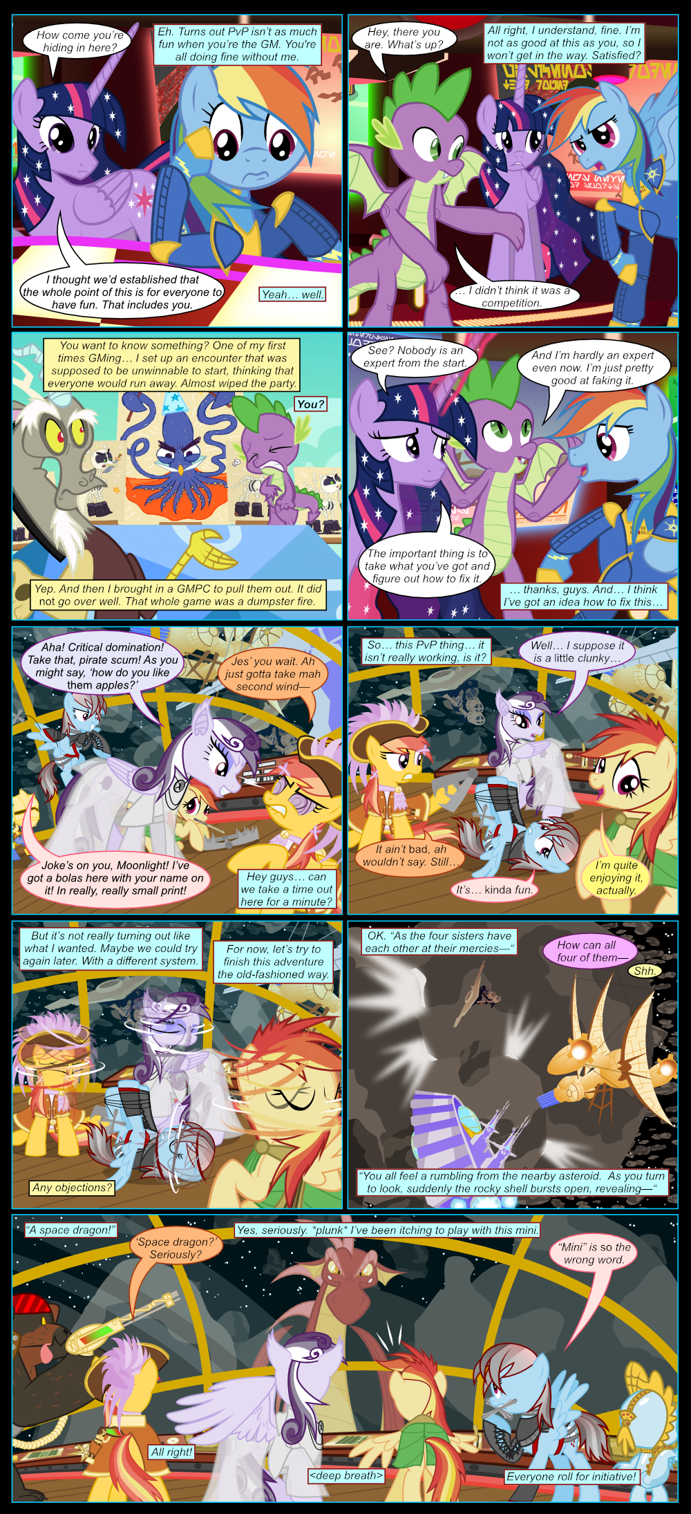 The Great Hyperspace Friendship Problem, Part 4 by ChrisTheS