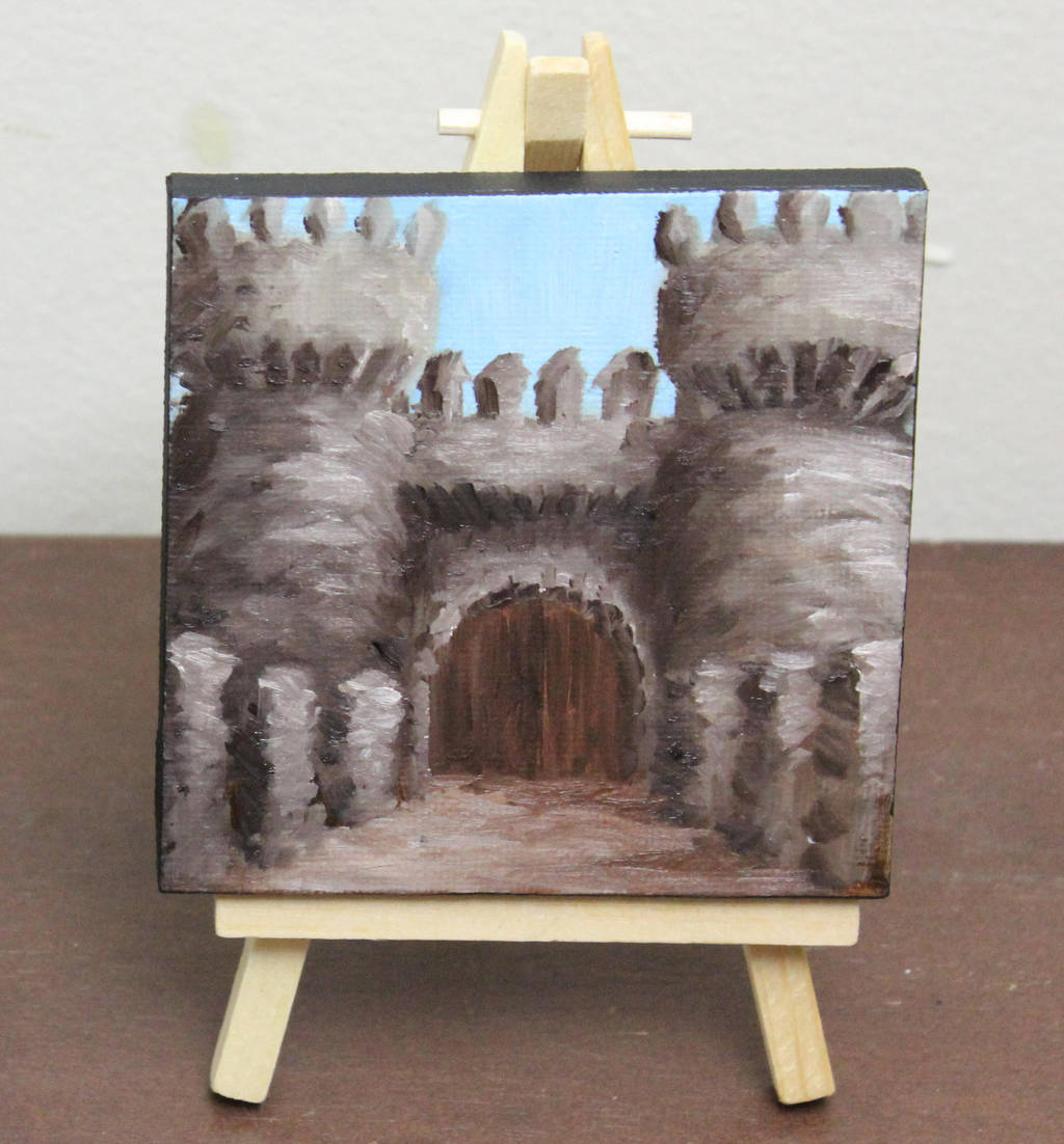 Mini Castle Entrance by crazycolleeny