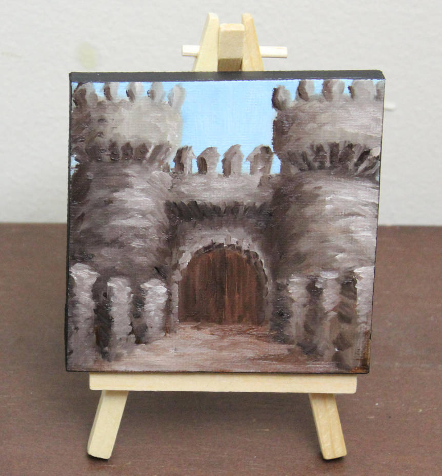 Mini Castle Entrance by crazycolleeny