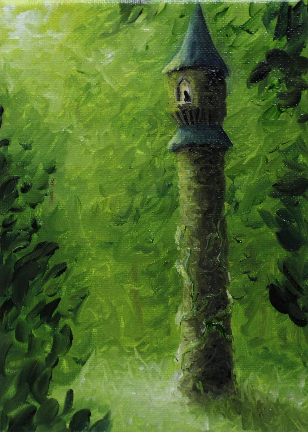 Rapunzel's Tower by crazycolleeny