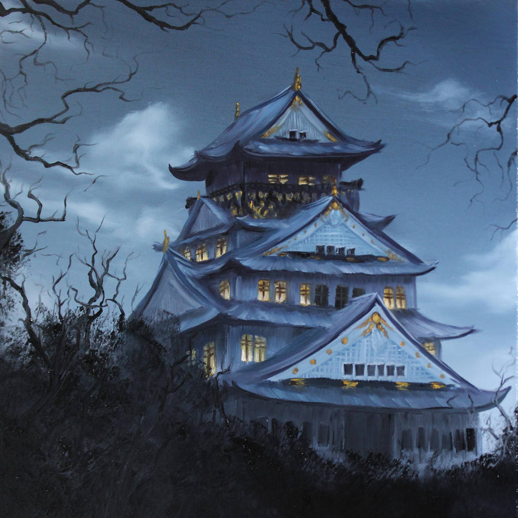 Osaka Castle by crazycolleeny
