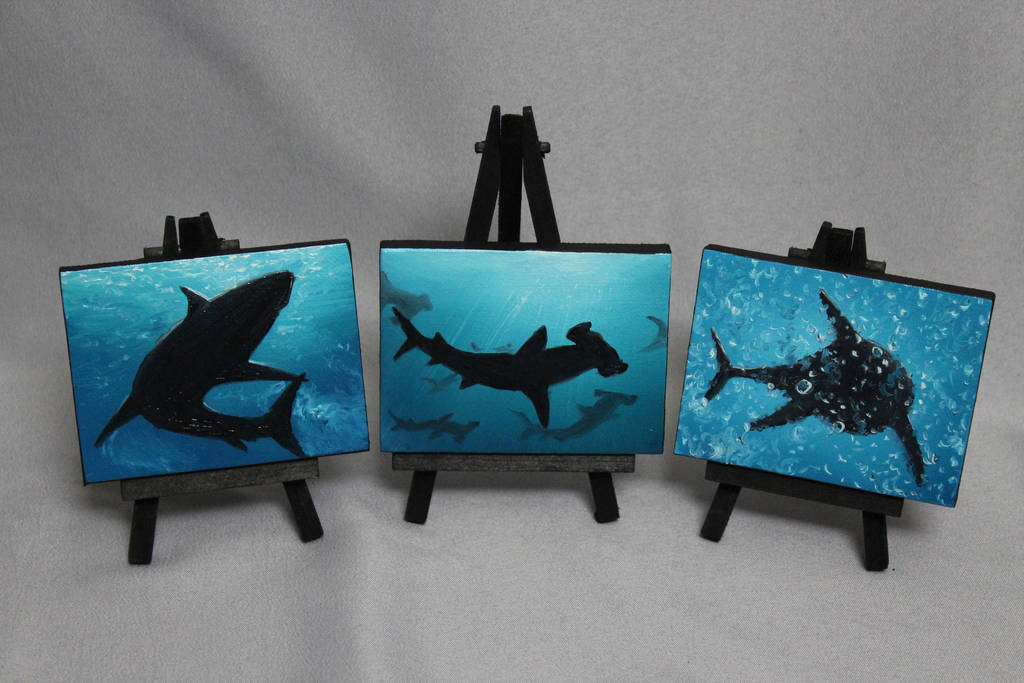 Mini Sharkies by crazycolleeny