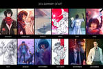 2016 summary of art by DamaiMikaz