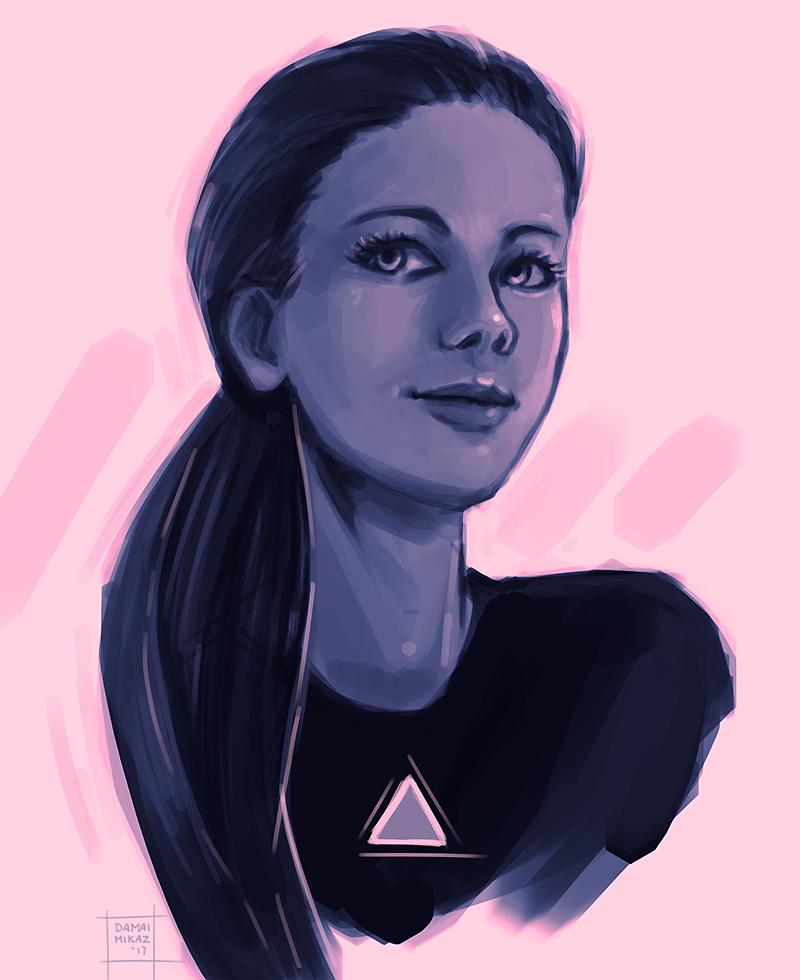 Self portrait 2017 by DamaiMikaz