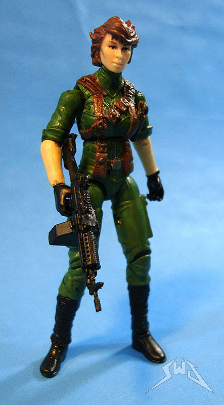 Custom GI Joe Lady Jaye 3.75 action figure by starwarsgeekdotnet