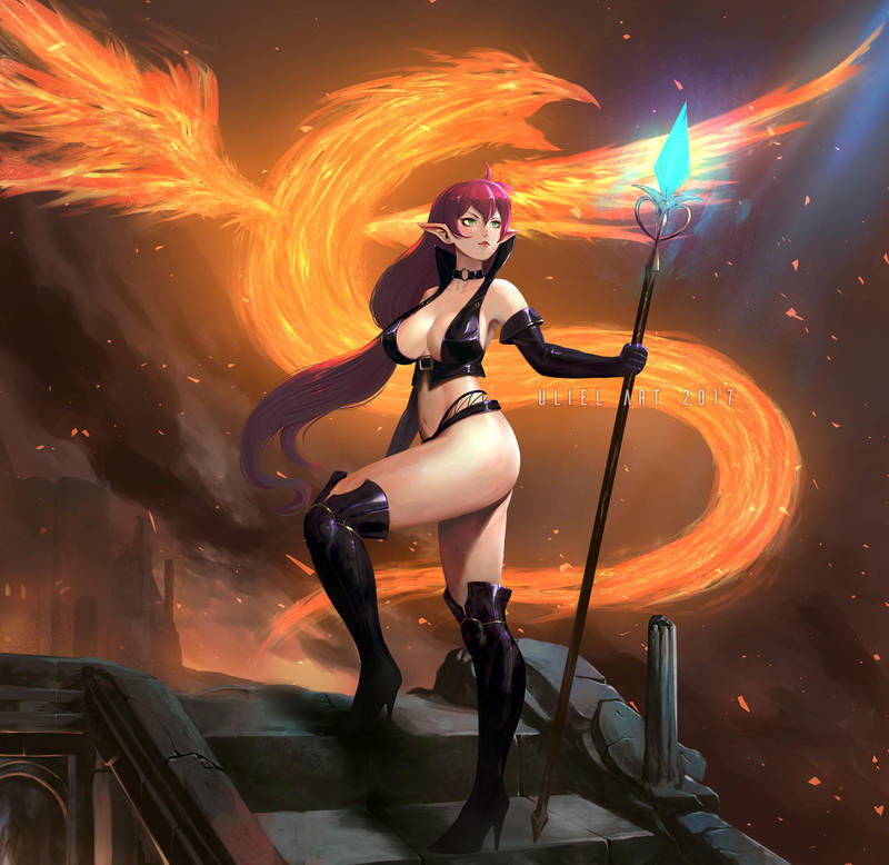 Commission Karen Gaianni by UlielArt Commission Karen Gaianni by UlielArt