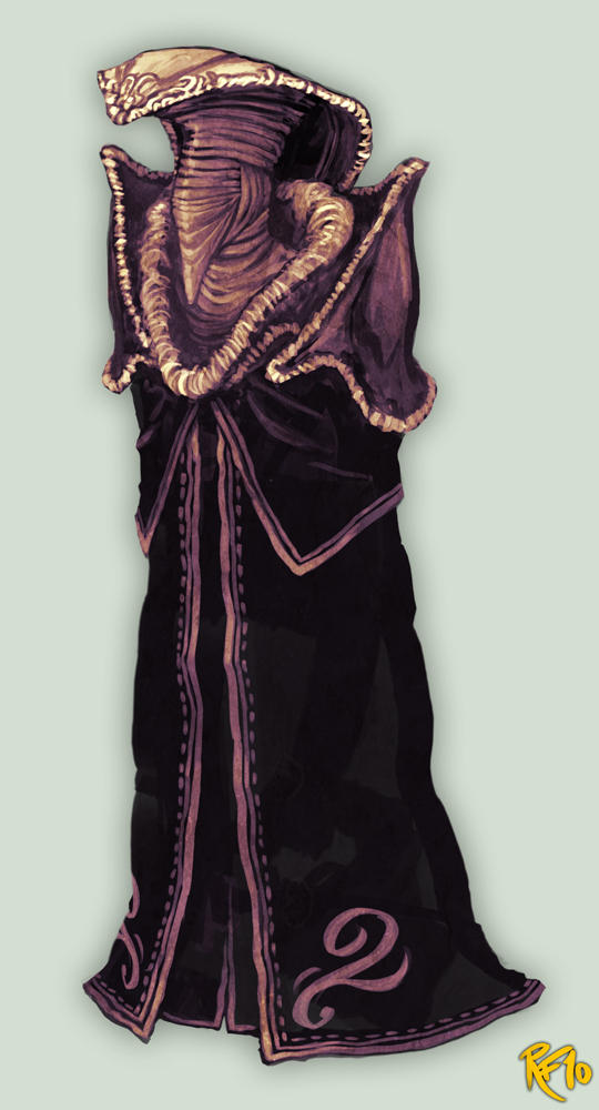 Cobra-styled plague-priest by BluntieDK