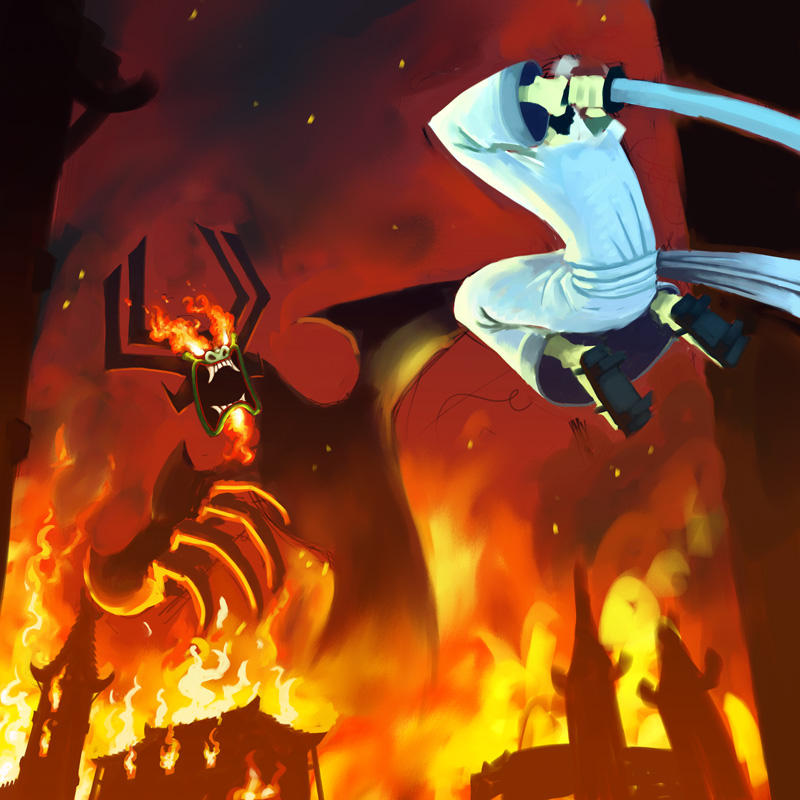 PREVIEW - Aku's last stand by BluntieDK