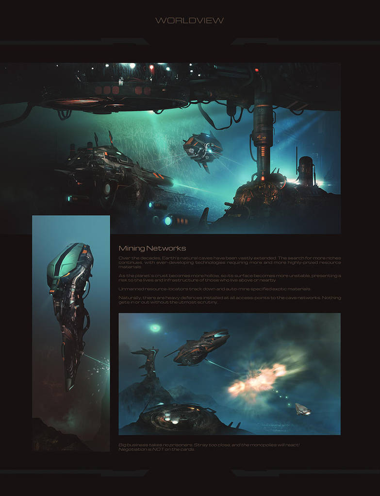 Worldview page preview - Mining Networks by JamesLedgerConcepts