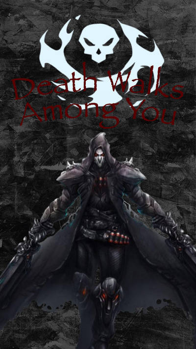 Overwatch Reaper Iphone Wallpaper By Shadowburst123 On Deviantart