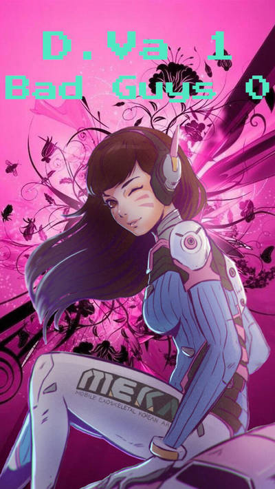 Overwatch D Va Iphone Wallpaper By Shadowburst123 On Deviantart