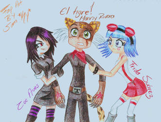 El Tigre Anime Style by Sam-KhY