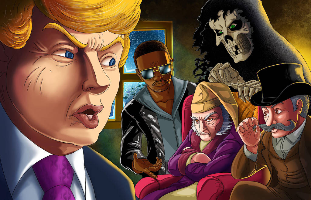 ERB EbenezerScrooge Scrooge Vs Donald Trump by SemajZ on DeviantArt