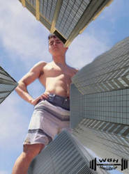 Michael Looking Down by Dumah7