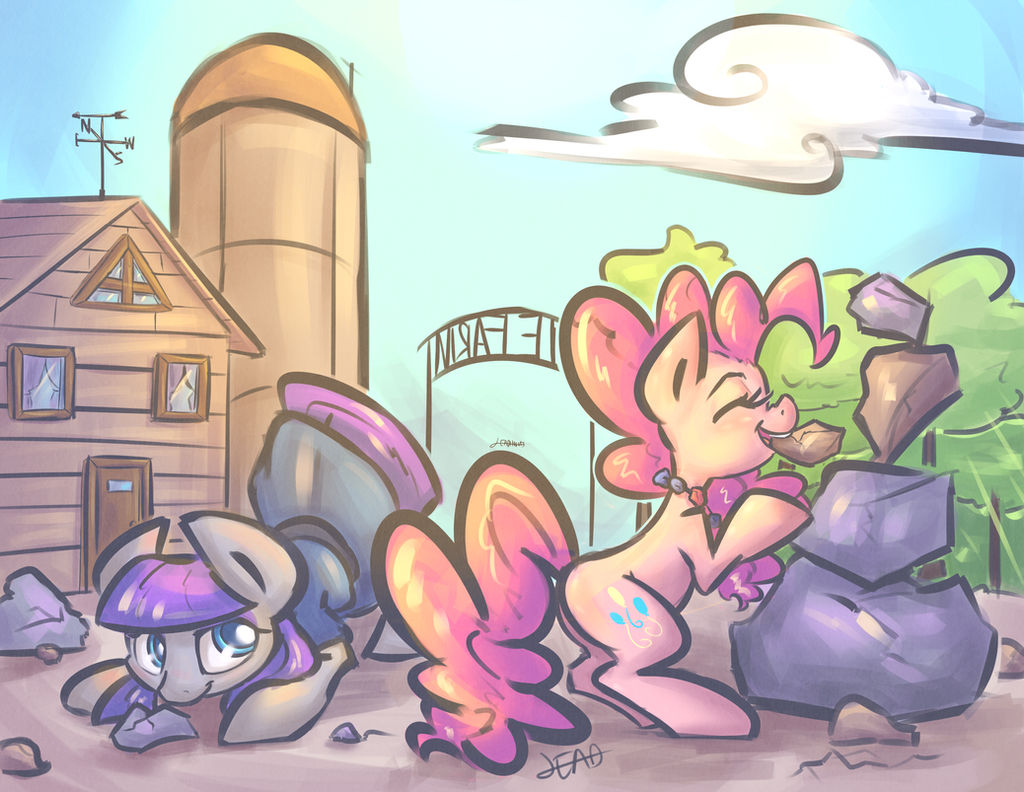 Rock Piles (Print Available - redbubble) by leadhooves