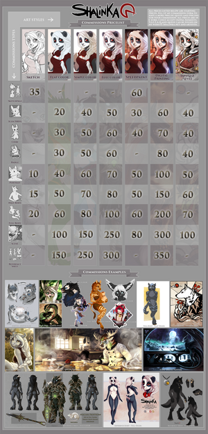 Shalinka's Pricelist 2017 by Shalinka Shalinka's Pricelist 2017 by Shalinka