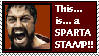 THIS IS A SPARTA STAMP by ami2414