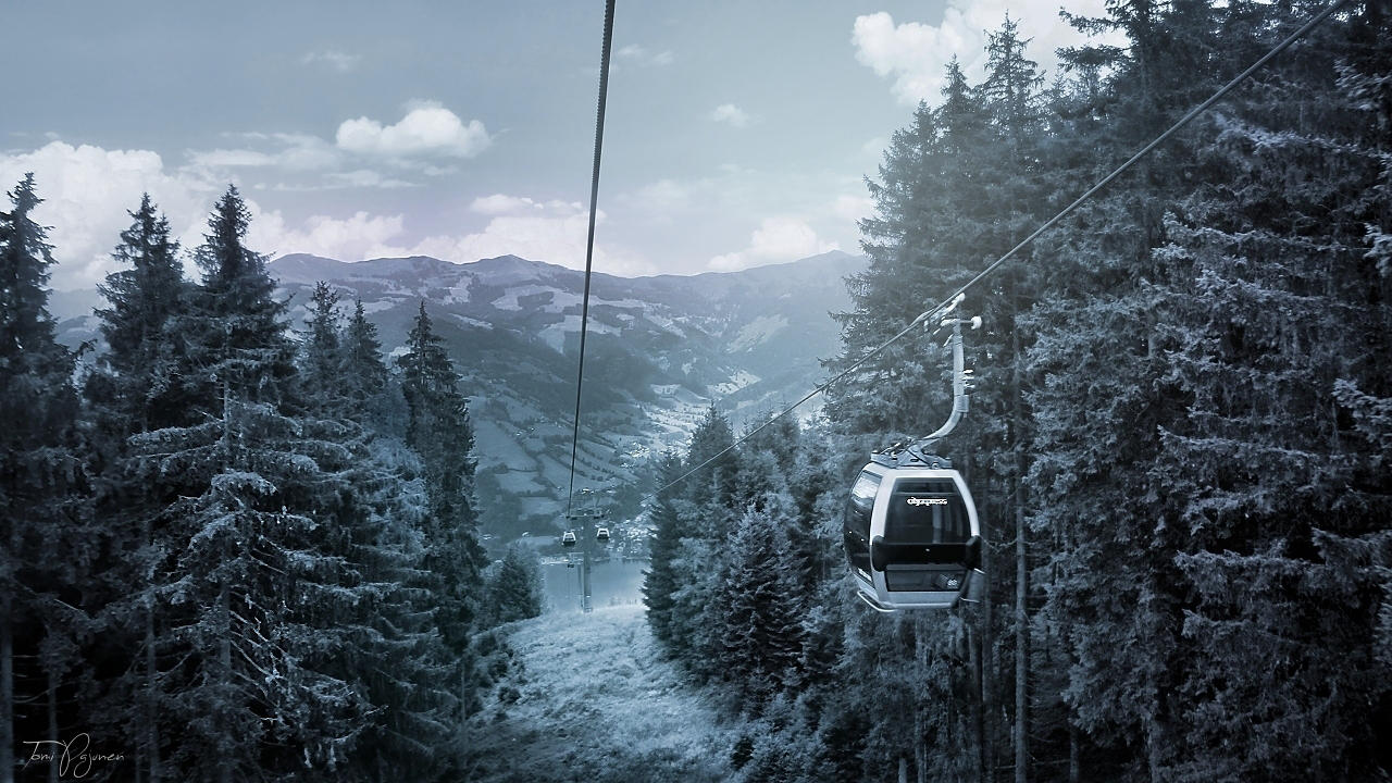 Cable Cars by Pajunen