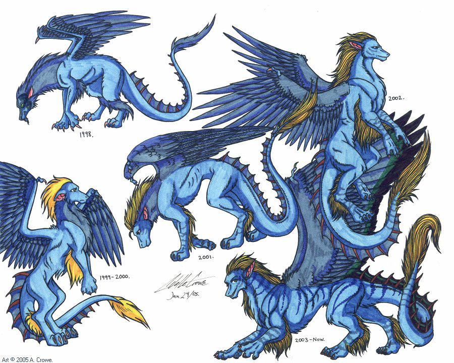 Draekard Evolution by psycrowe