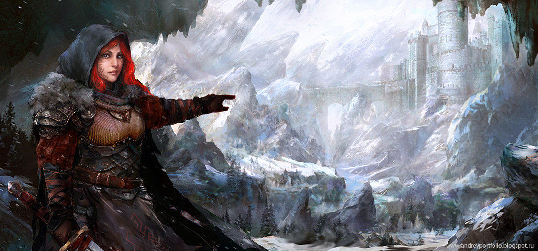 Winter Warrior by Allnamesinuse