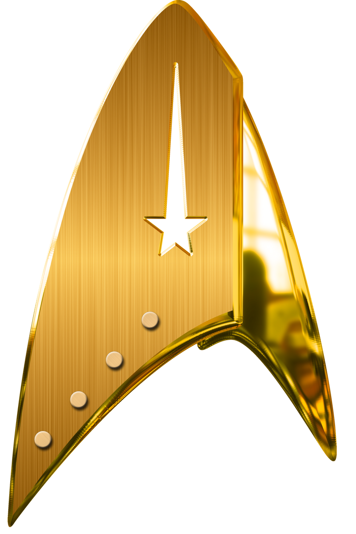 Star Trek Discovery badge: command by Macteabird898 on DeviantArt