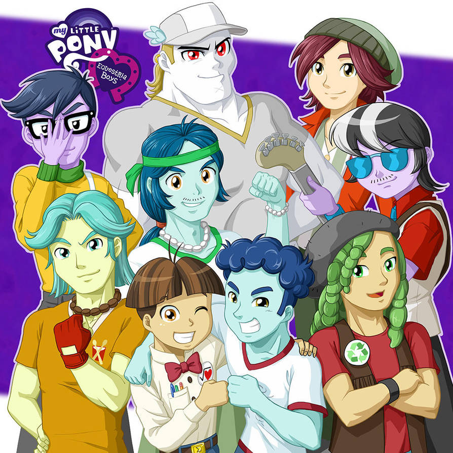 Equestria Boys by uotapo on DeviantArt
