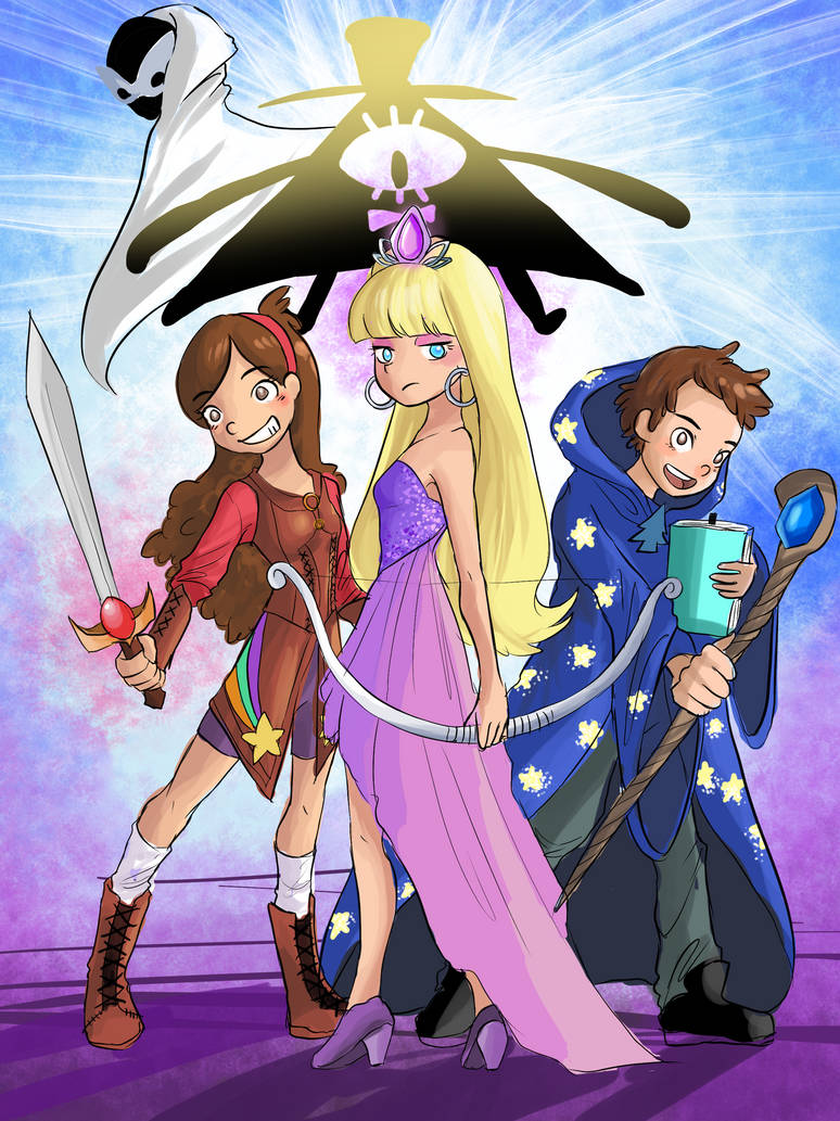Gravity falls fan art by Vixxxxxxxxx on DeviantArt