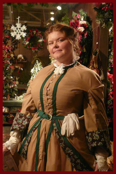1865 Carriage Dress by pinkxxnightmare